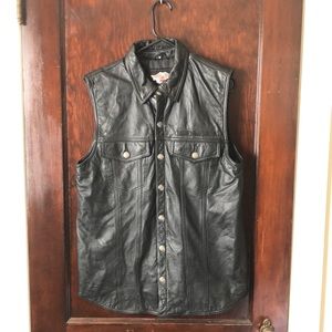 Harley Davidson Leather Vest